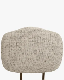 Chaise, Beige capuccino & métal chocolat Mogan
