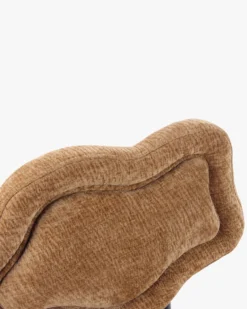Chaise, Camel crêpé & métal noir Arty