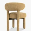 Chaise, Tweed marron écureuil Lugano