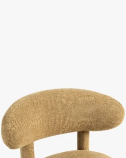 Chaise, Tweed marron écureuil Lugano
