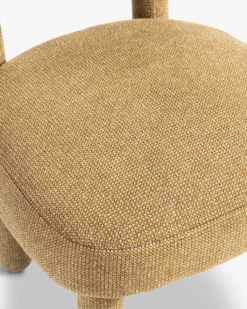 Chaise, Tweed marron écureuil Lugano