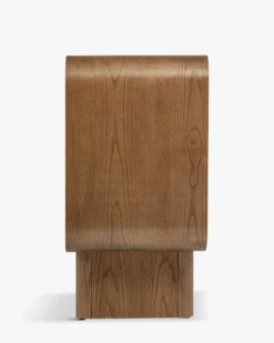 Commode, Bois de frêne teinte noyer, L100 Ned