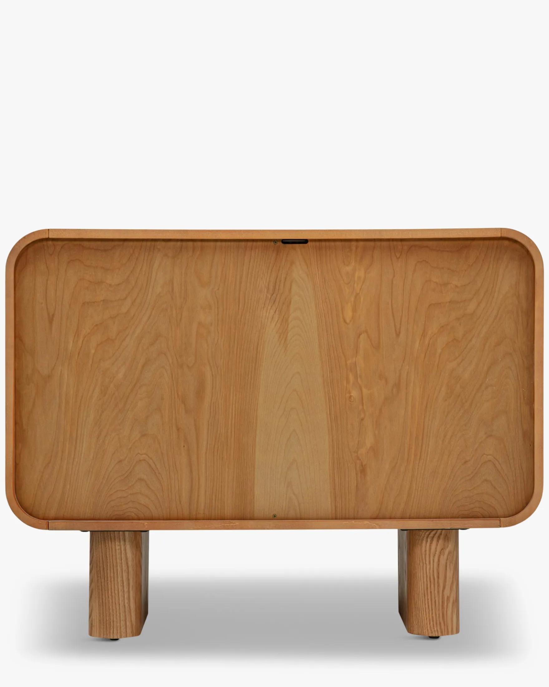 Commode, Cannage naturel & bois blond, L100 Oxford