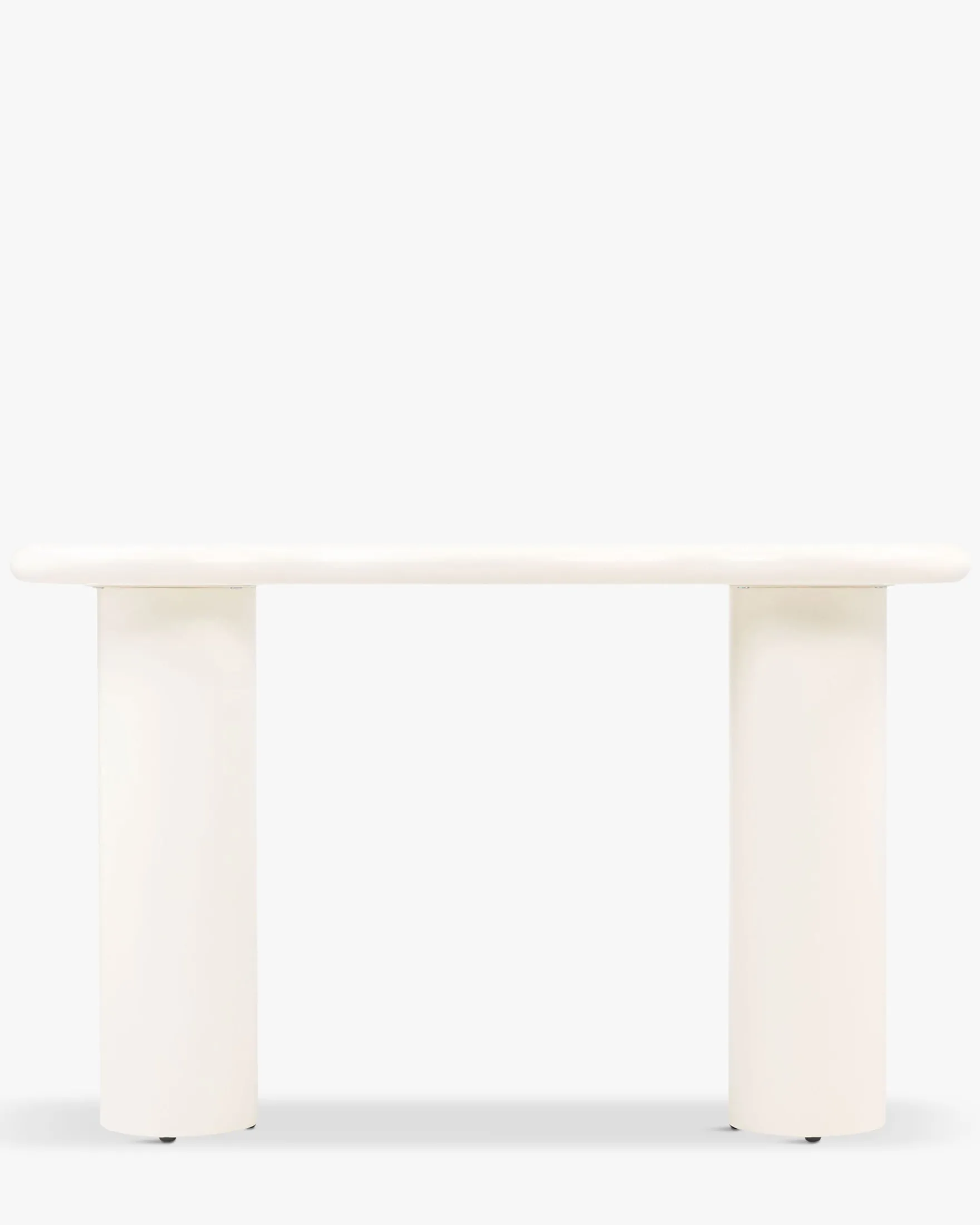 Console, Bois beige lin, L120 Onda