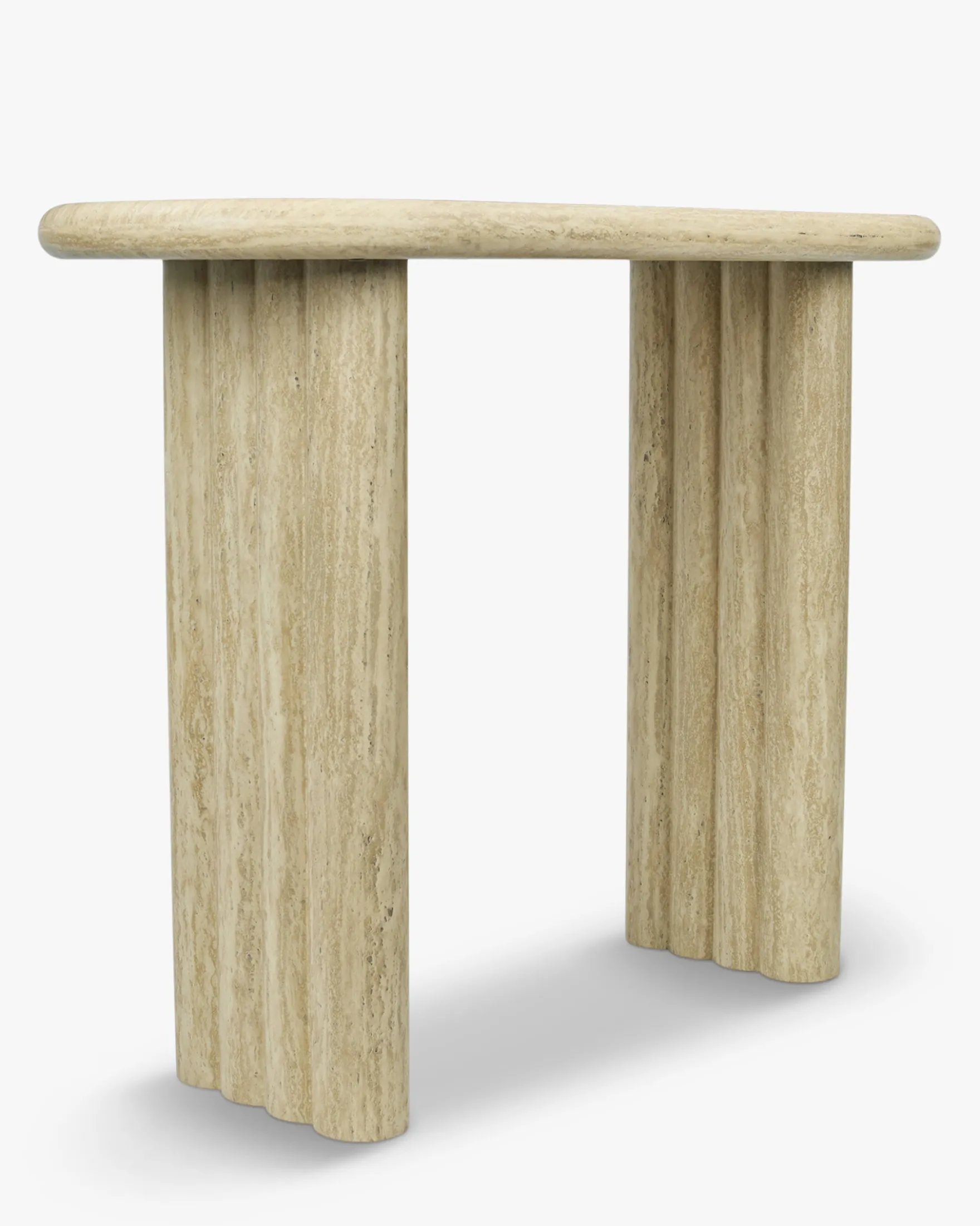 Console, Effet travertin, L100 Aphaia