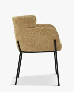 Ensemble 4 chaises, Tweed marron écureuil Baron