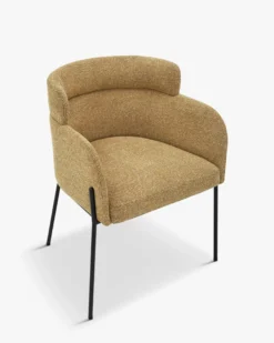 Ensemble 4 chaises, Tweed marron écureuil Baron