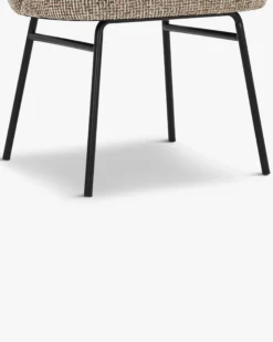 Ensemble 4 chaises, Tweed marron mocha Aspen