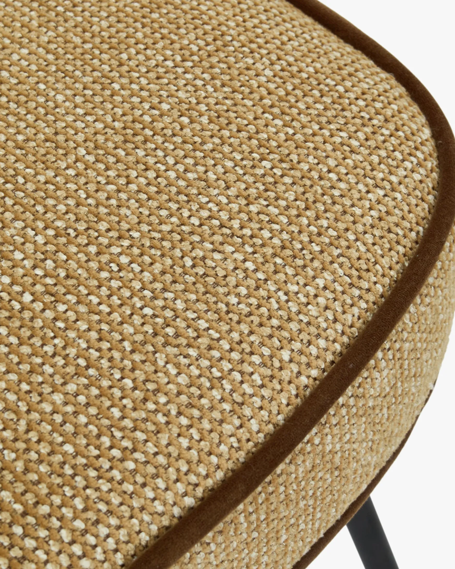 Ensemble 6 chaises, Tweed marron écureuil Wayne