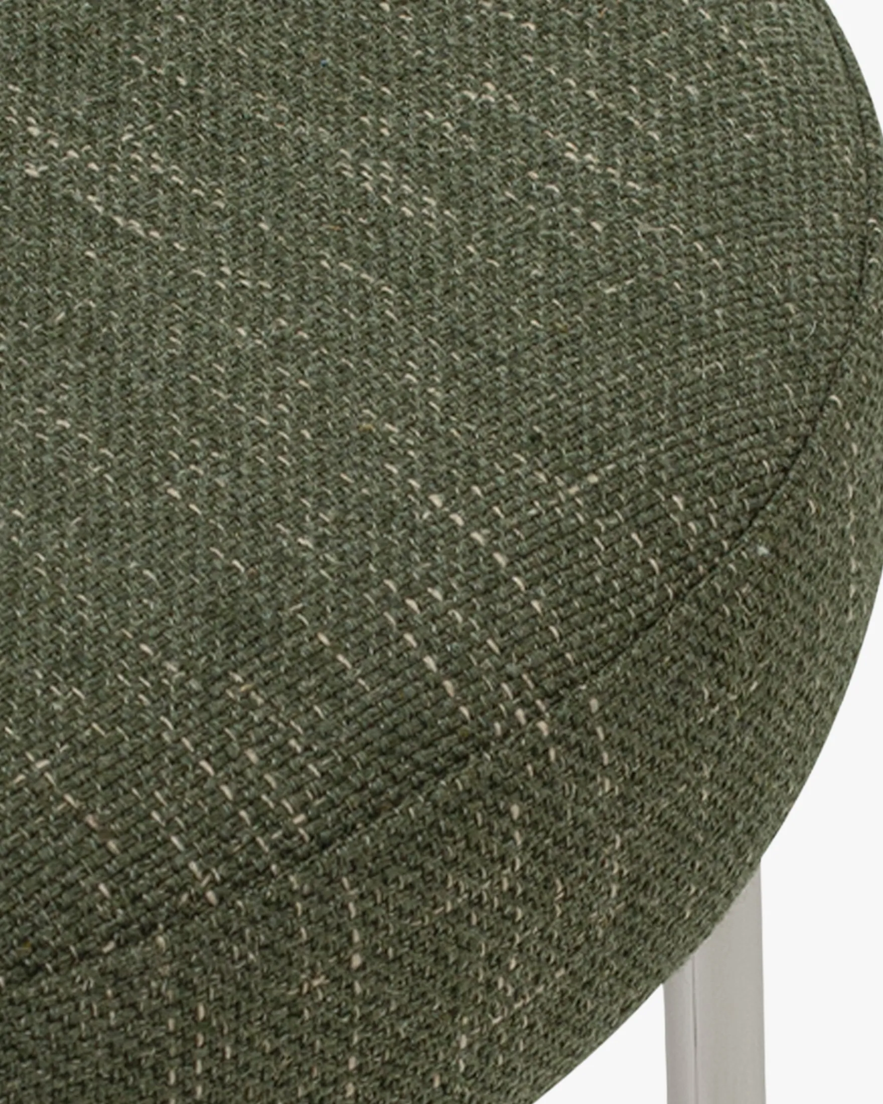Ensemble de 4 chaises, Vert cactus & tweed chêne Vittoria