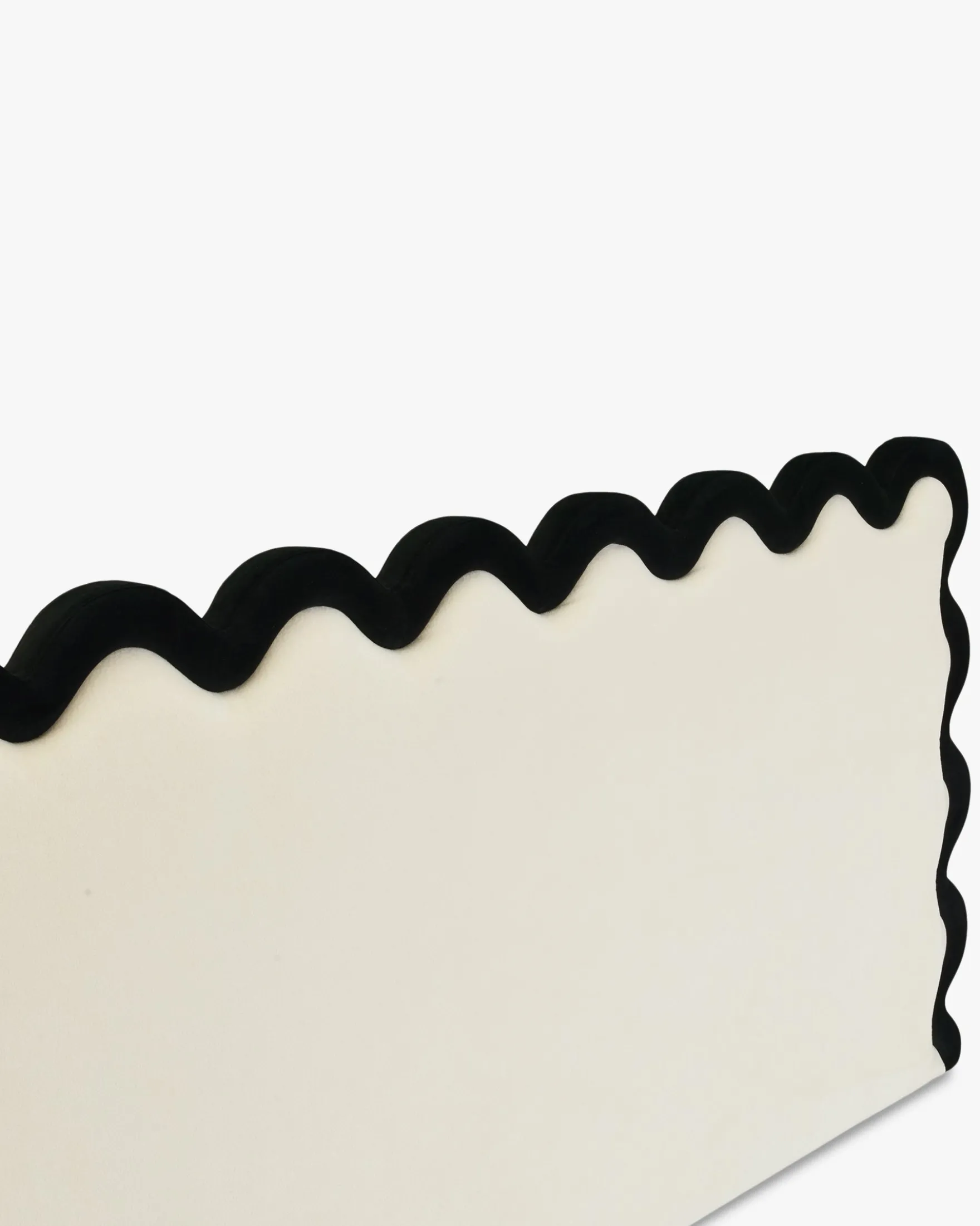 Ensemble 2 tables de chevet + tête de lit, Ecru peluche Monaco + Aria