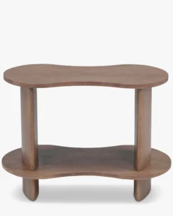 Etagère, Bois noyer, L80 Infinito