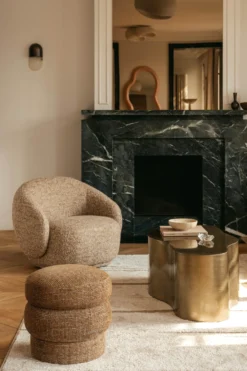 Fauteuil, Beige macchiato Telde