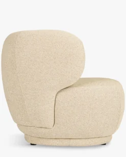 Fauteuil, Beige sable, 90x70 Giulia