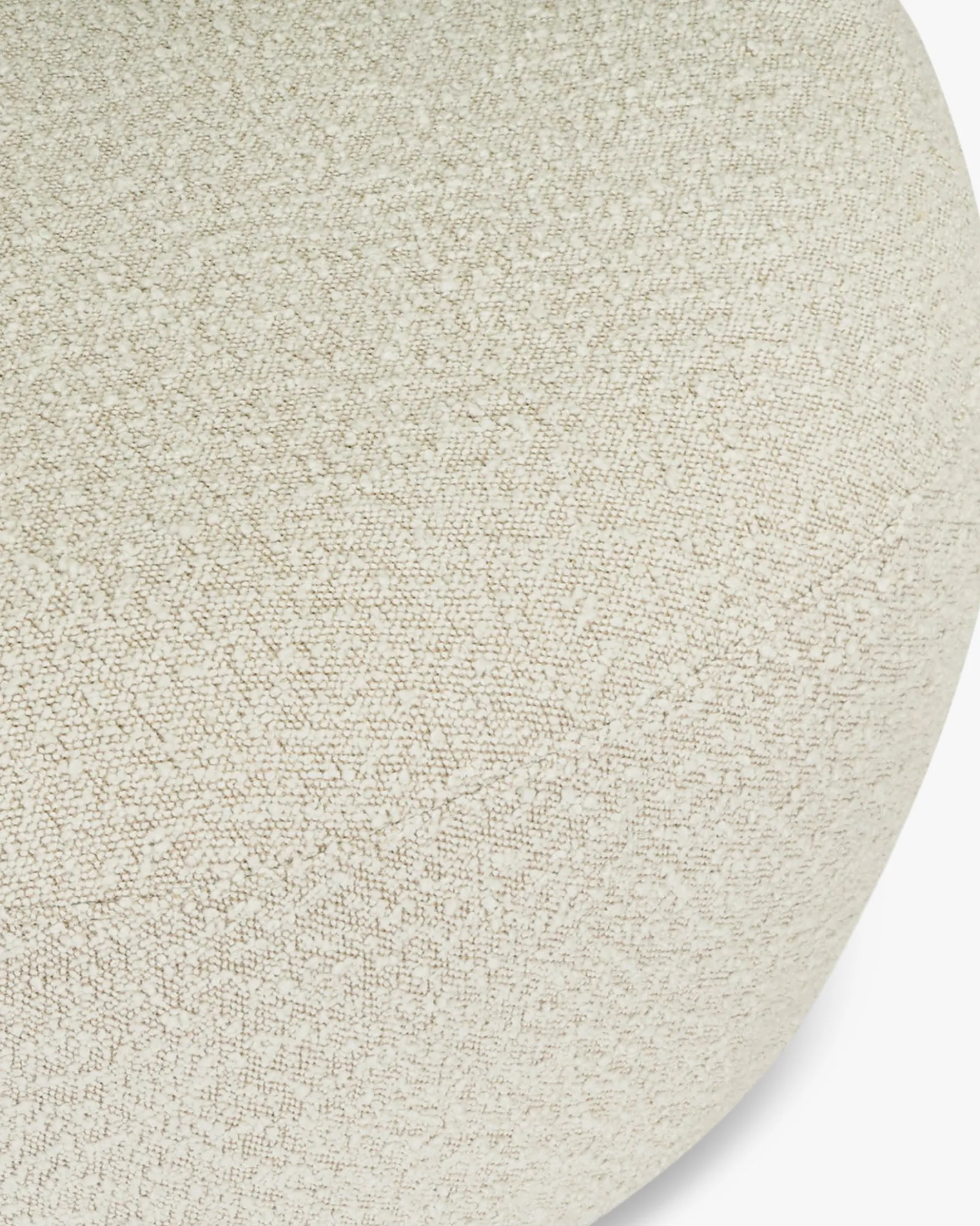 Fauteuil, Blanc avoine bouclé Neo