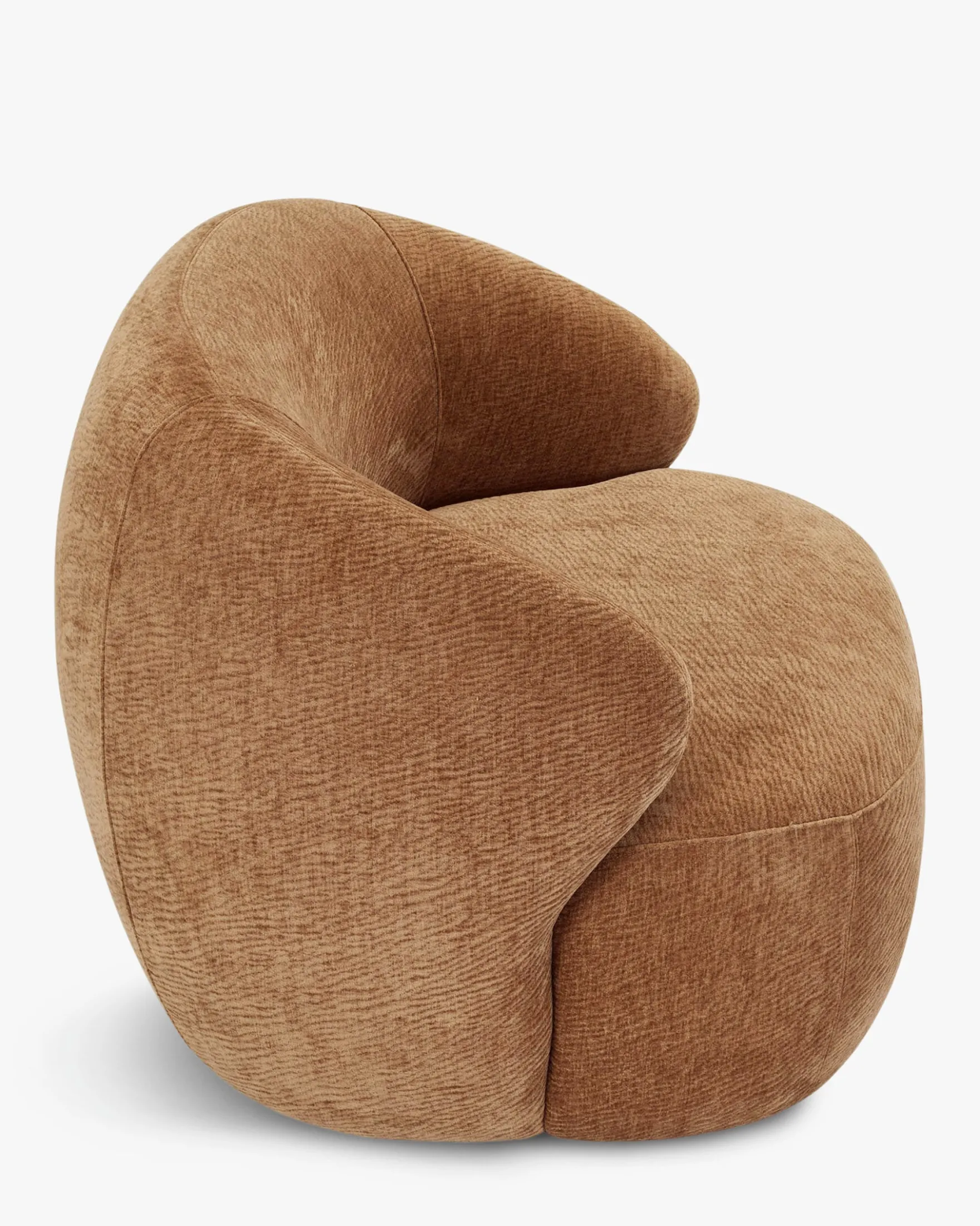 Fauteuil, Camel crêpé Aspen