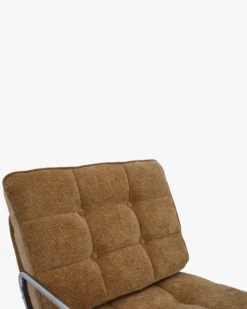 Fauteuil, Camel crêpé Aurore