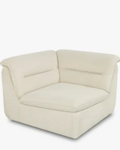 Fauteuil d'angle modulable, Beige sahara Pulp