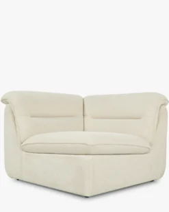 Fauteuil d'angle modulable, Beige sahara Pulp