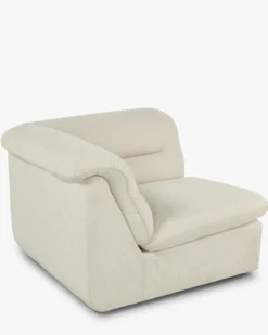 Fauteuil d'angle modulable, Beige sahara Pulp