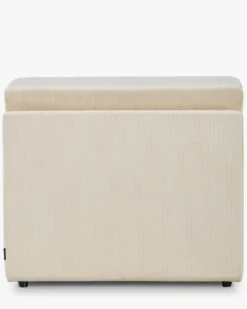 Fauteuil modulable, Beige pampa anti-tâches Paul