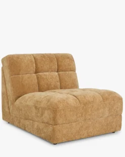 Fauteuil modulable, Camel crêpé Paul