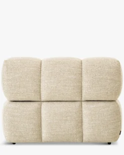 Fauteuil modulable, Tweed beige Waffle