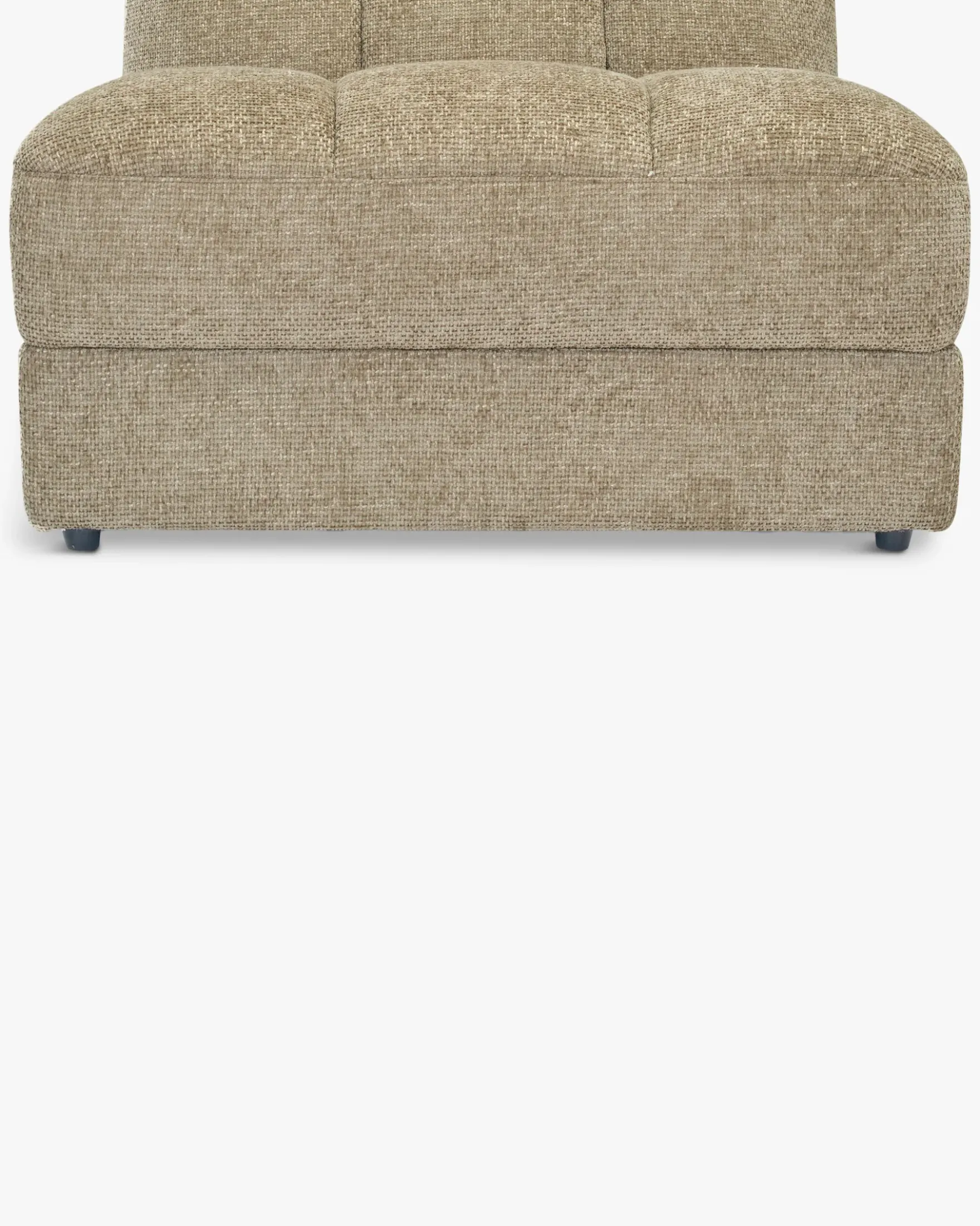 Fauteuil modulable, Tweed taupe Paul