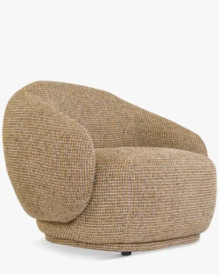 Fauteuil, Tweed jaune miami Telde