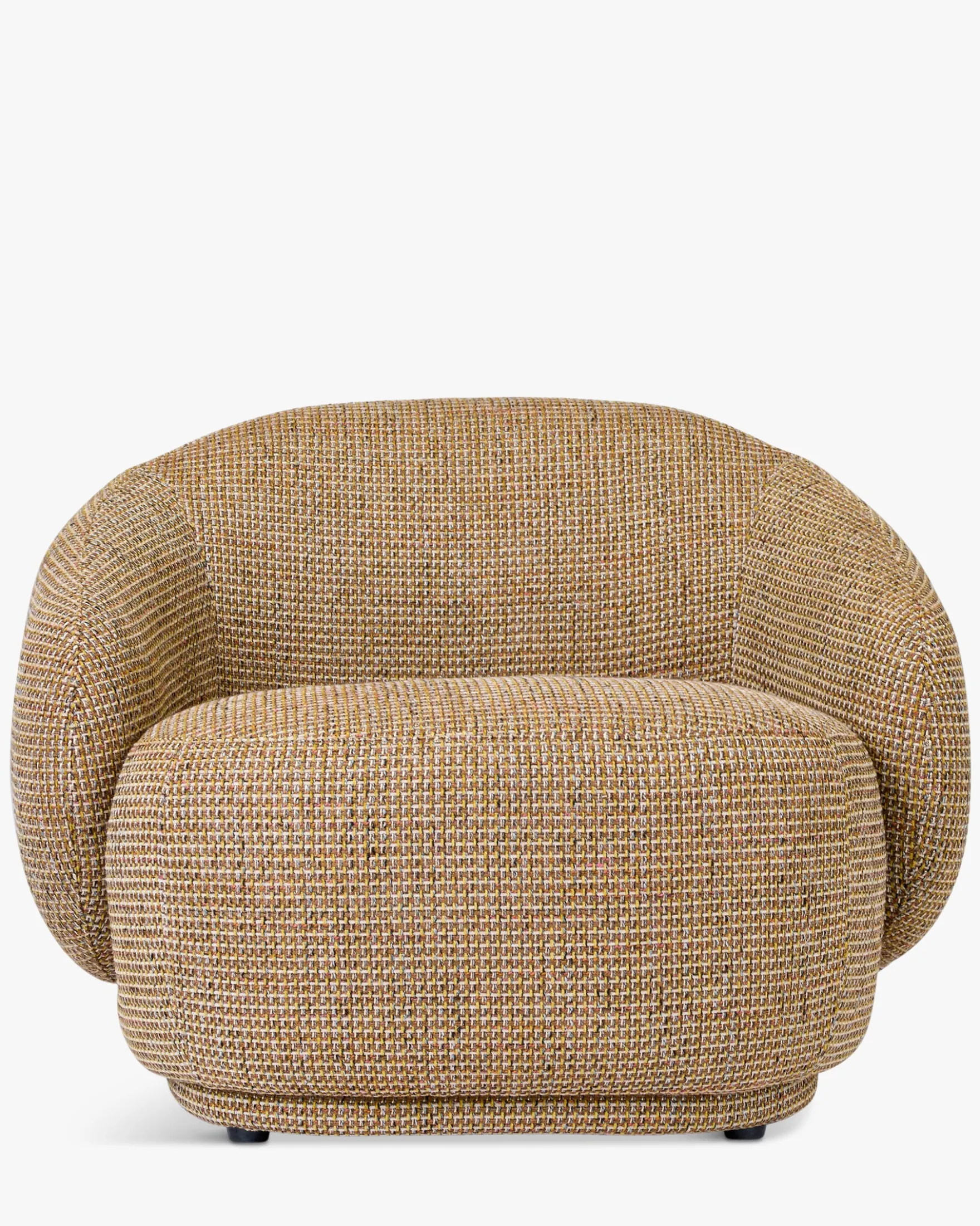 Fauteuil, Tweed jaune miami Telde