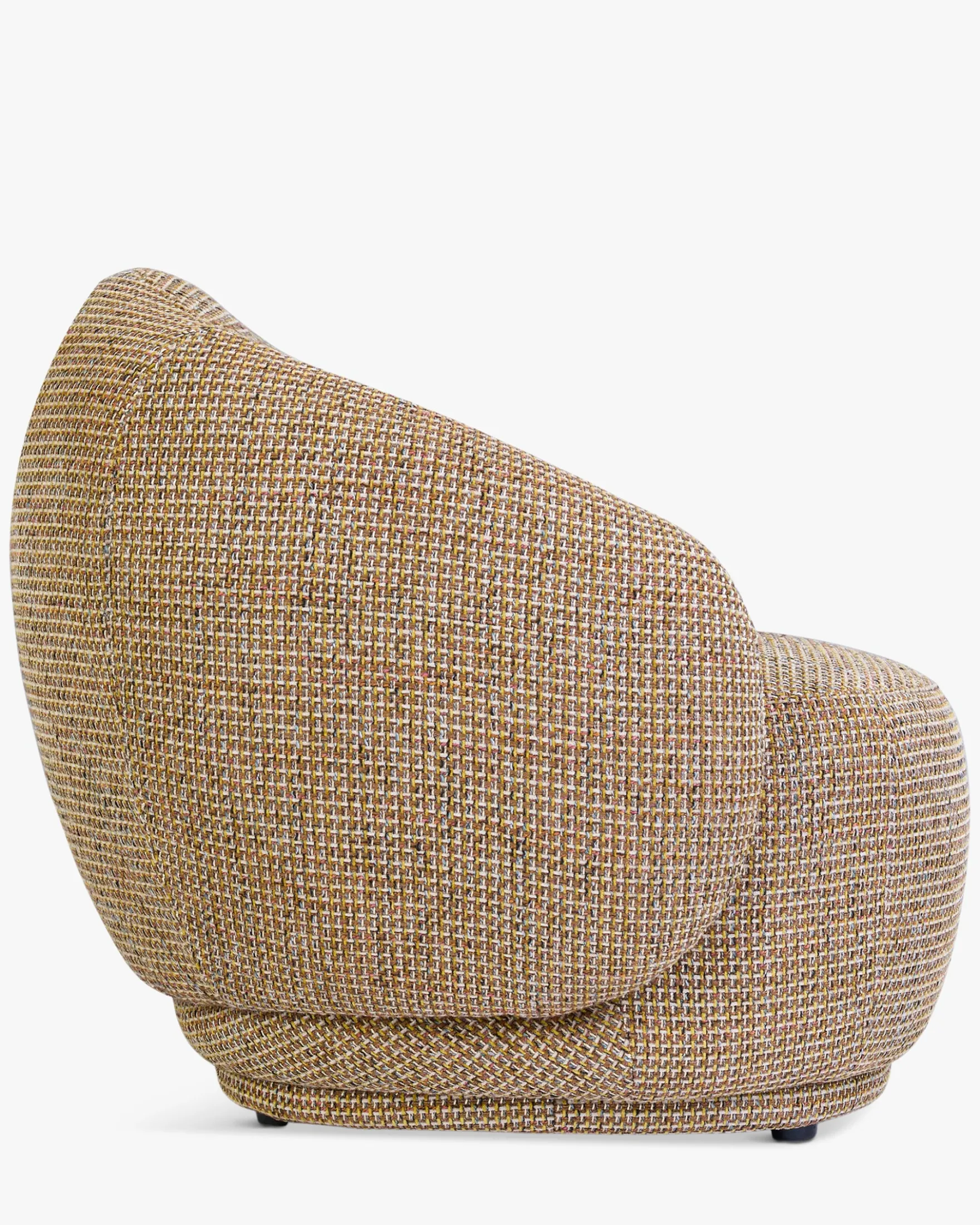 Fauteuil, Tweed jaune miami Telde