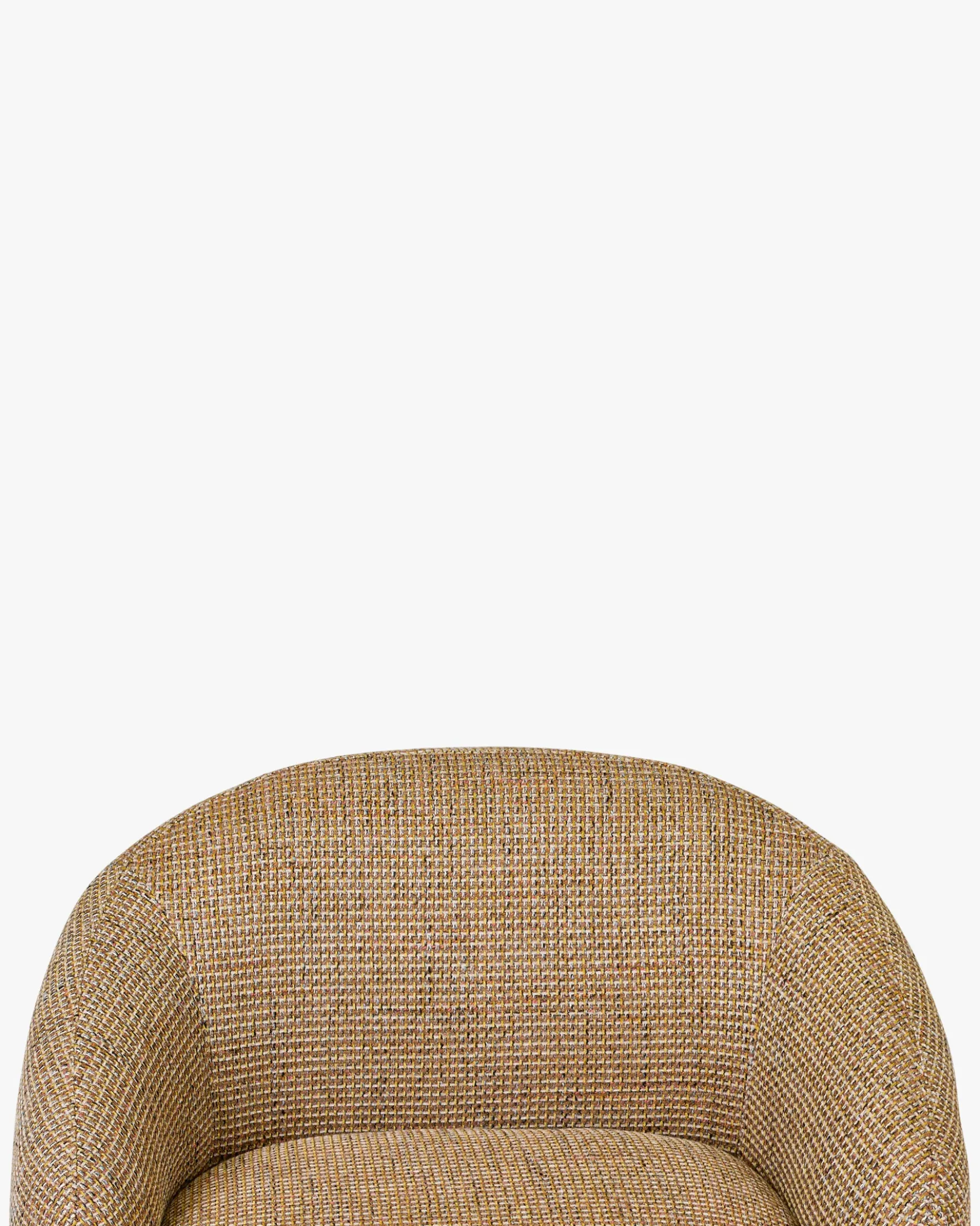 Fauteuil, Tweed jaune miami Telde