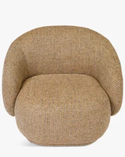 Fauteuil, Tweed jaune miami Telde