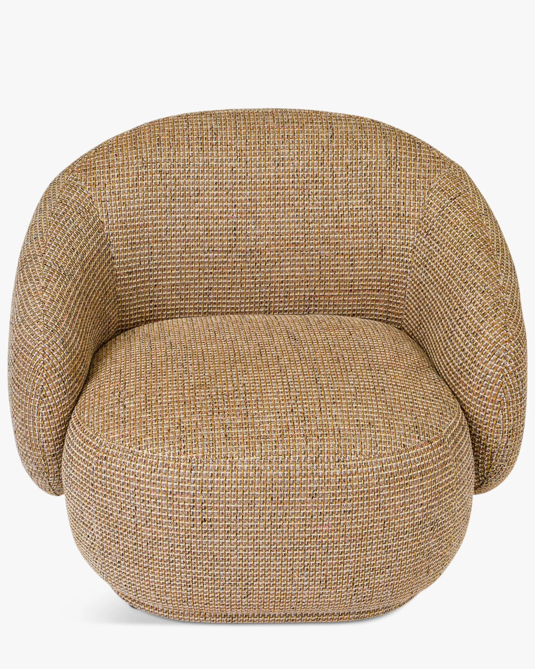 Fauteuil, Tweed jaune miami Telde