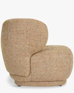 Fauteuil, Tweed jaune miami, 90x70 Giulia