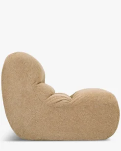 Fauteuil, Tweed marron écureuil Chill