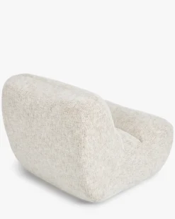 Fauteuil, Tweed moucheté beige Chill