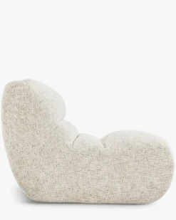 Fauteuil, Tweed moucheté beige Chill