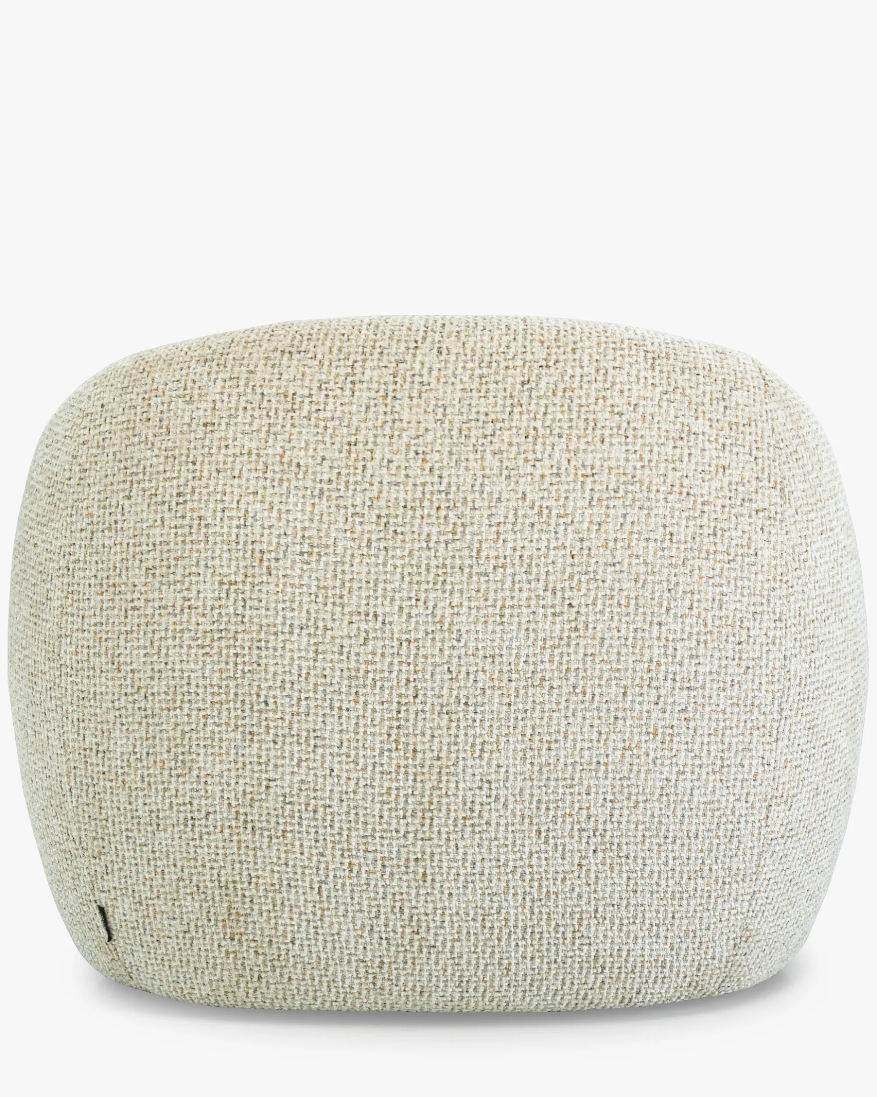 Fauteuil, Tweed Moucheté Marron Aspen