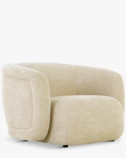 Fauteuil, Tweed sable, 100x70 Volta