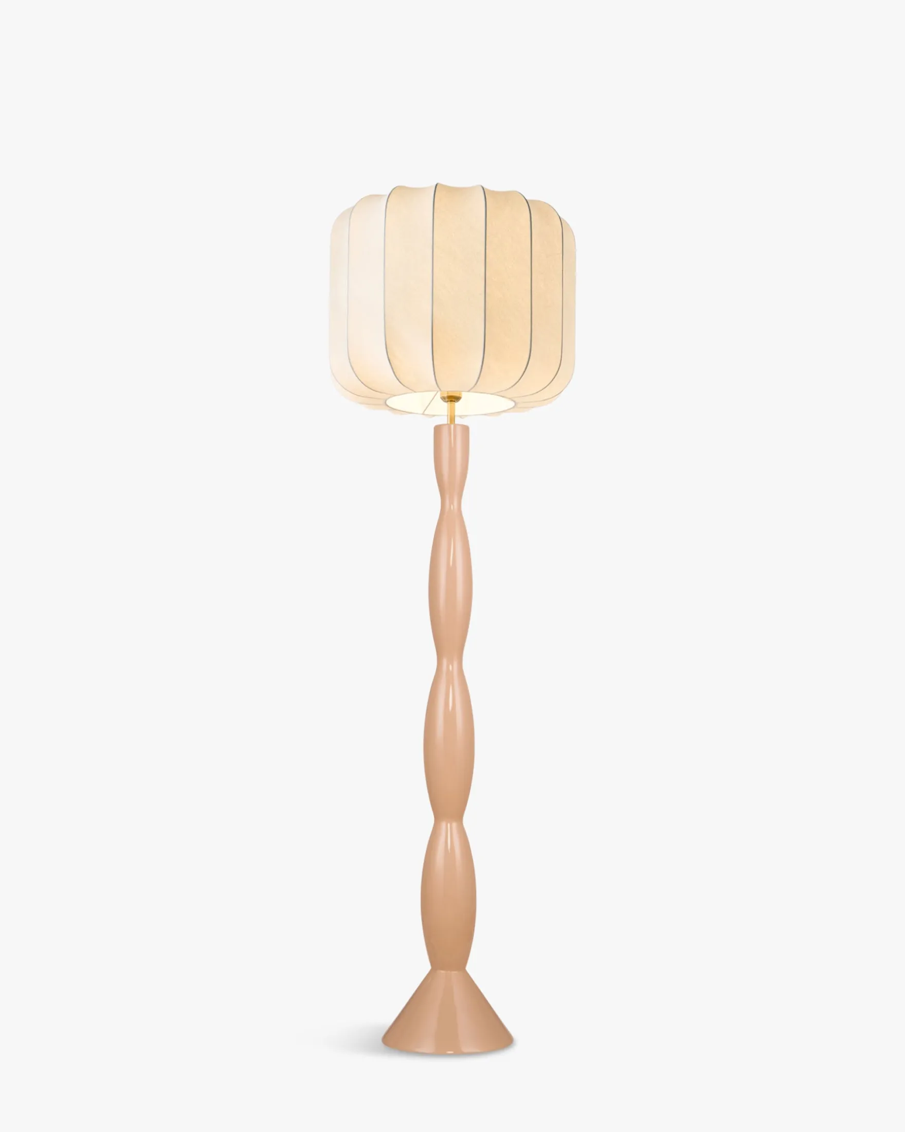 Lampadaire, Beige caramel, H161 Hanaki
