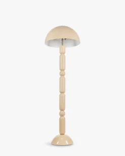 Lampadaire, Beige satiné, H150 Montana