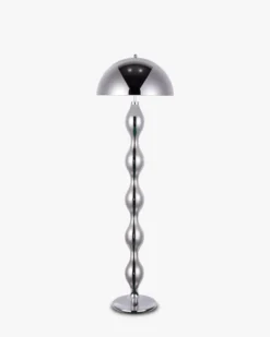 Lampadaire, Chromé, finition miroir, H152 Powers