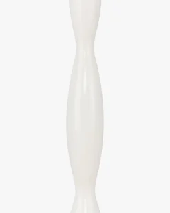 Lampadaire, Métal blanc, H163 Ardenia