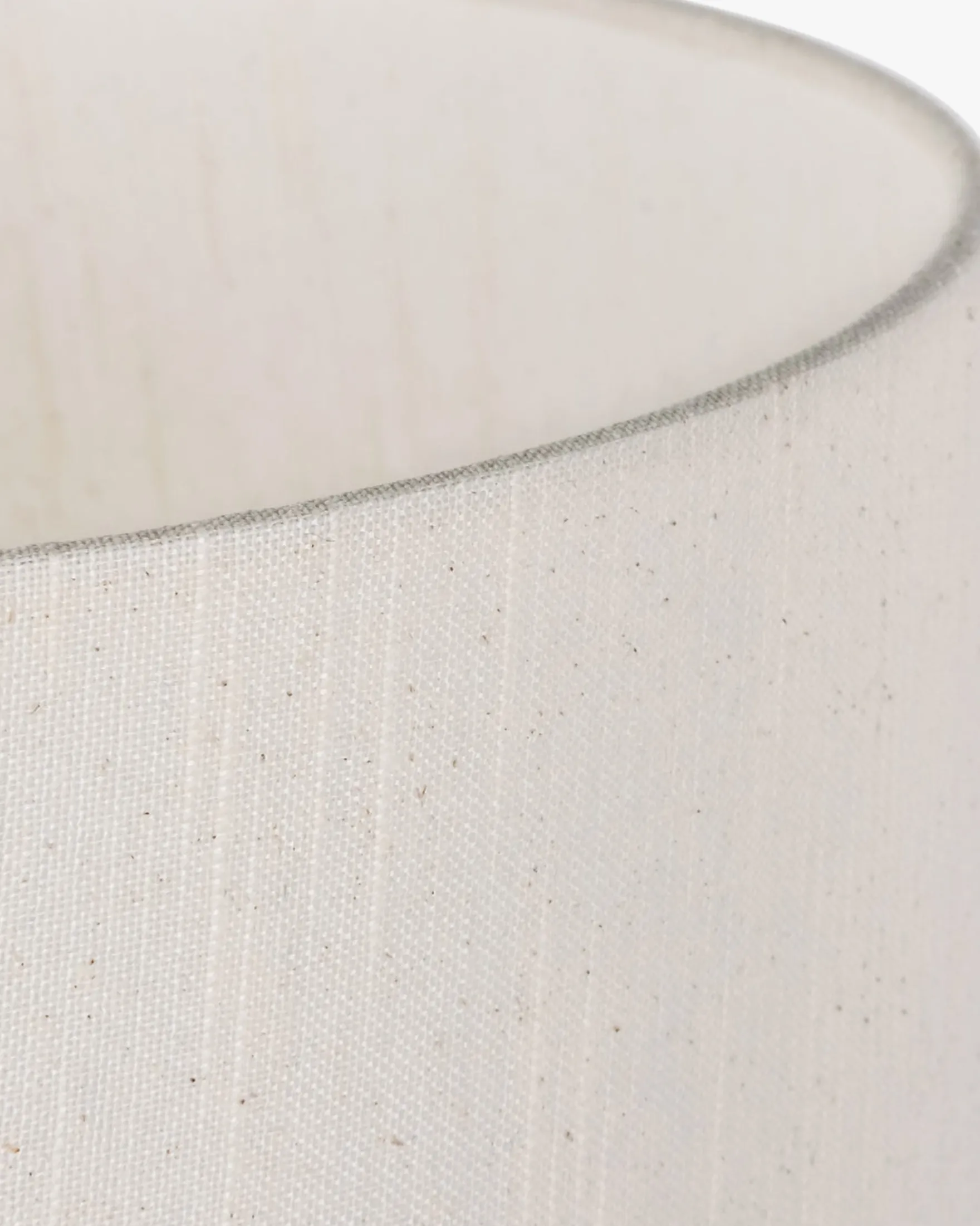 Lampe de table, Abat-jour lin & marbre gris, H50 Gaia