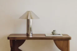Lampe de table, Acier inoxydable, H41 Chroma