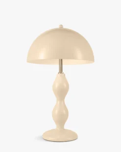 Lampe de table, Beige satiné Powers