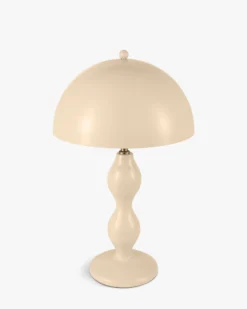 Lampe de table, Beige satiné Powers