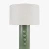 Lampe de table, Céramique peinte à la main, H74 Soli
