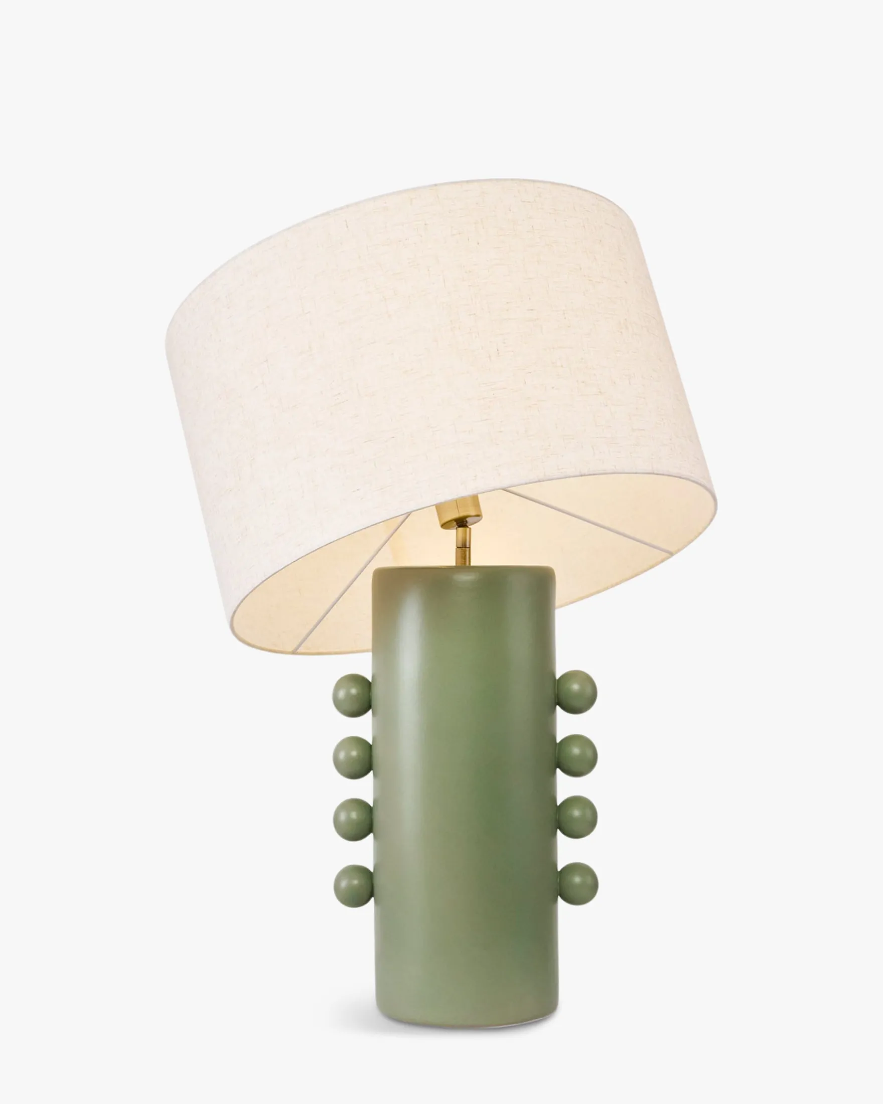 Lampe de table, Céramique peinte à la main, H74 Soli